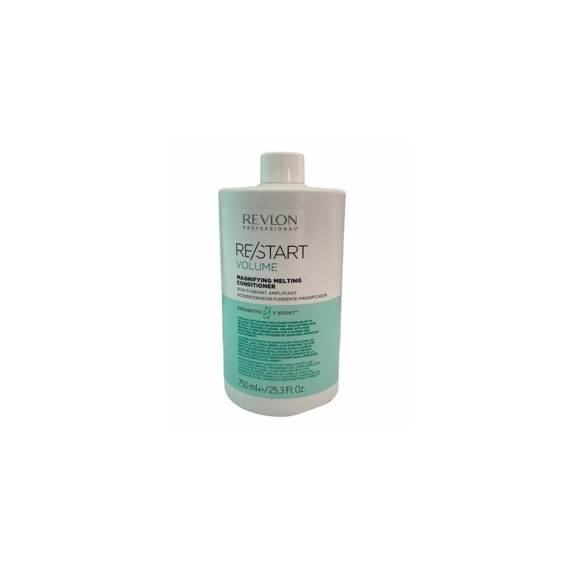 RESTART Volume Acondicionador Fundente Magnificadorsuaviza el cabello sin apelmazarlo 750ml - Revlon