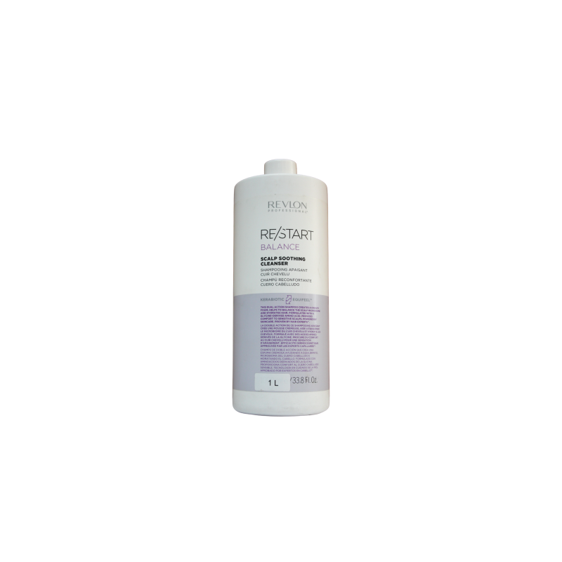 Restart balance soothing cleanser Limpia suavemente el cabello 1Lt- Revlon