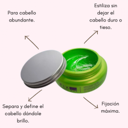 Cera fix me estilizado con fijación máxima 100g - Kuul