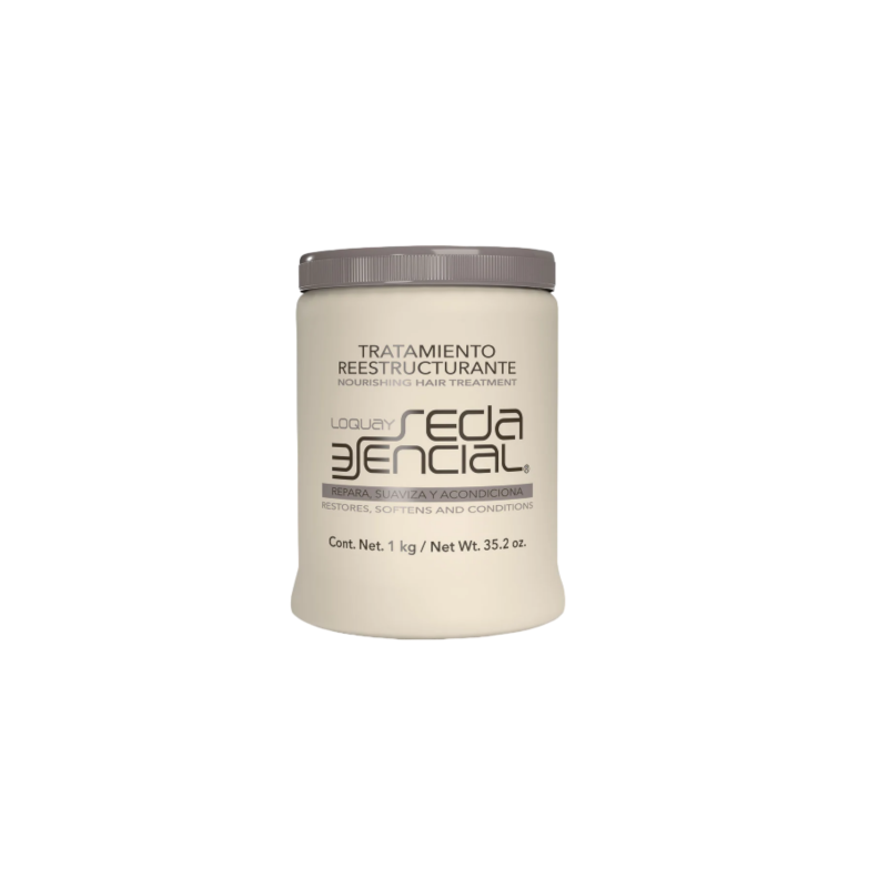 Tratamiento reestructurante y nutritivo para cabello seco, maltratado o procesado 1k - Loquay