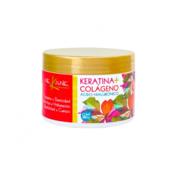 Mascarilla Keratina+ colágeno restablece la estructura del cabello, aporta elasticidad y fuerza 280g