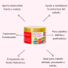 Mascarilla Keratina+ colágeno restablece la estructura del cabello, aporta elasticidad y fuerza 280g