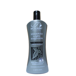 Shampoo Matiz Negro ideal para cabellos negros intensos 400ml - Silicare