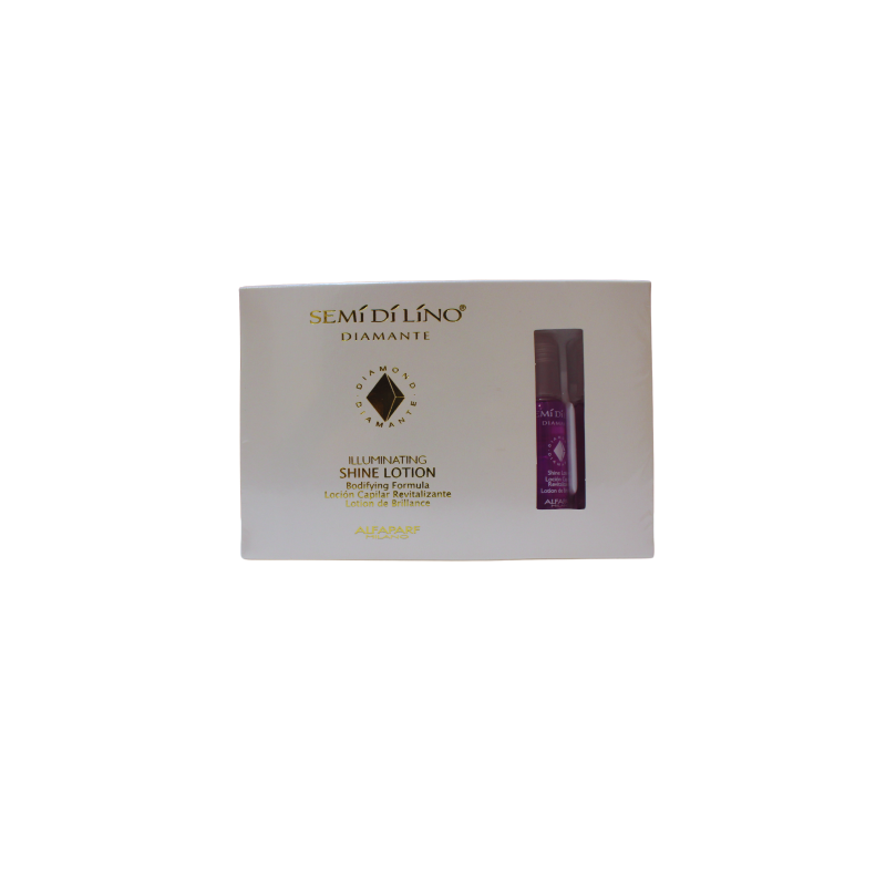 Ampolletas Semi di Lino Illuminating shine lotion 12x13ml
