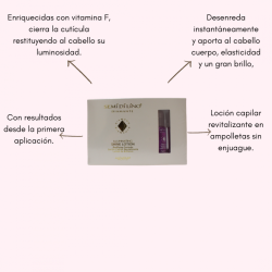 Ampolletas Semi di Lino Illuminating shine lotion 12x13ml