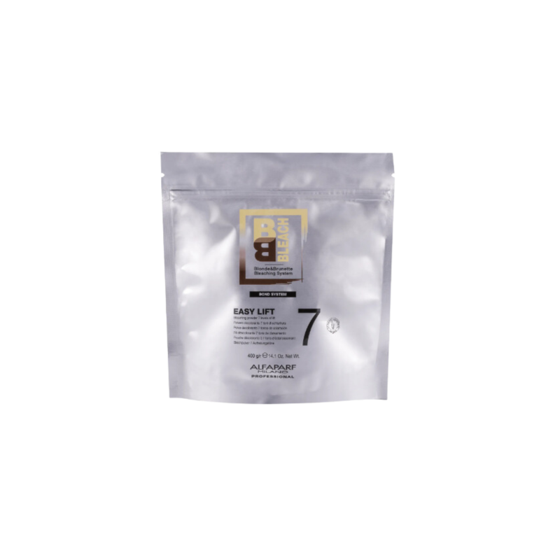 Decolorante Easy lift 7 tonos decoloración mientras cuida el cabello 400g