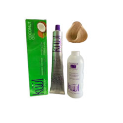 Tinte Kuul 90ml + peróxido 135ml Tono 9 Clarísimo