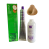 Tinte Kuul 90ml + peróxido 135ml Tono 9 Clarísimo
