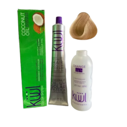 Tinte Kuul 90ml + peróxido 135ml Tono 10 Rubio extra claro