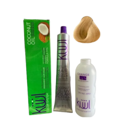 Tinte Kuul 90ml + peróxido 135ml Tono 10.22 Rubio extra claro nacarado intenso