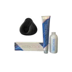 Tinte Hidracolor 90ml + peróxido 135ml Tono 1 negro