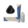 Tinte Hidracolor 90ml + peróxido 135ml Tono 1 negro