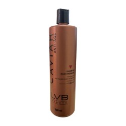 Shampoo Rojo Radiante anti-age con elixir de caviar para rojos y caobas 500ml - LVB Beauté