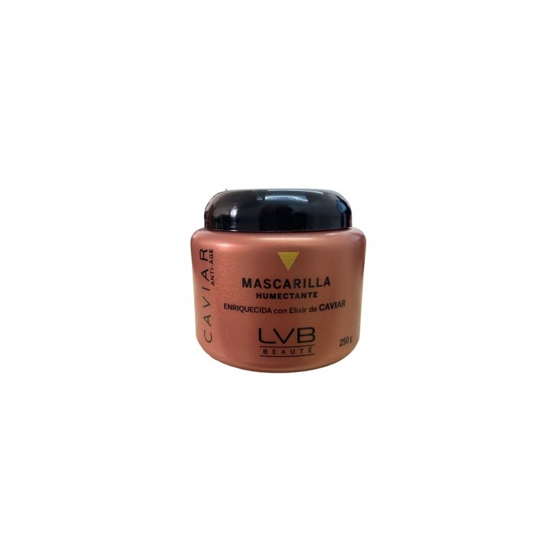 Mascarilla humectante con elixir de caviar, nutre y humecta aporta fuerza y resistencia 250g - LVB Beauté