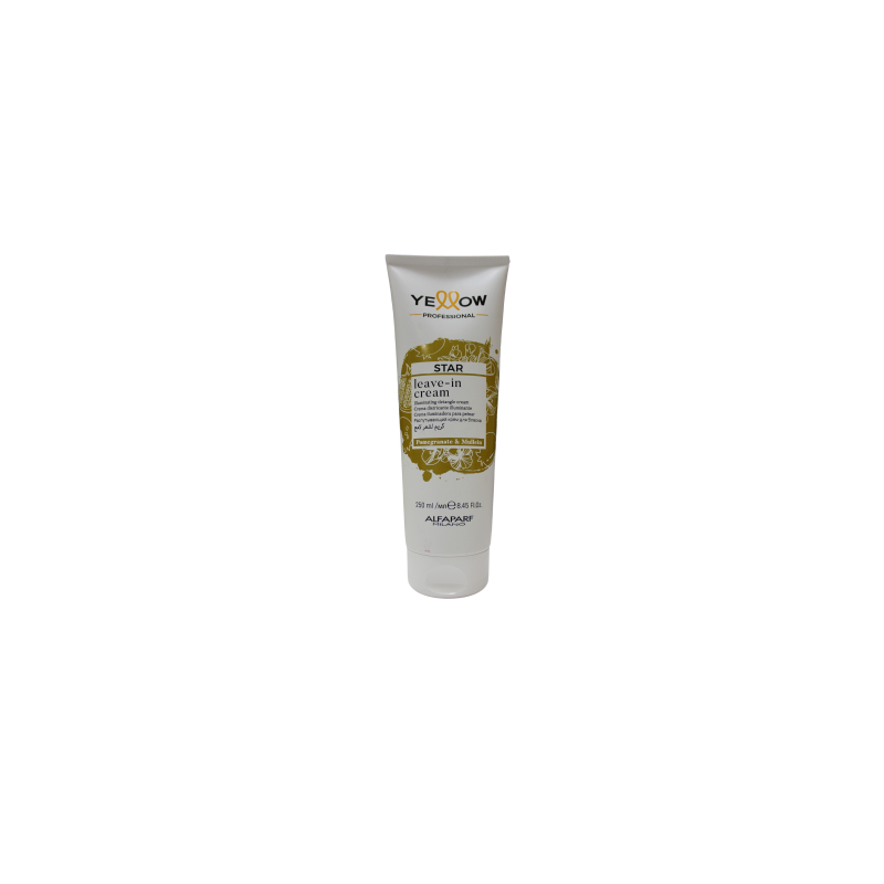 Star leave-in cream ideal para iluminar tu peinado, protege del calor del secador 250ml