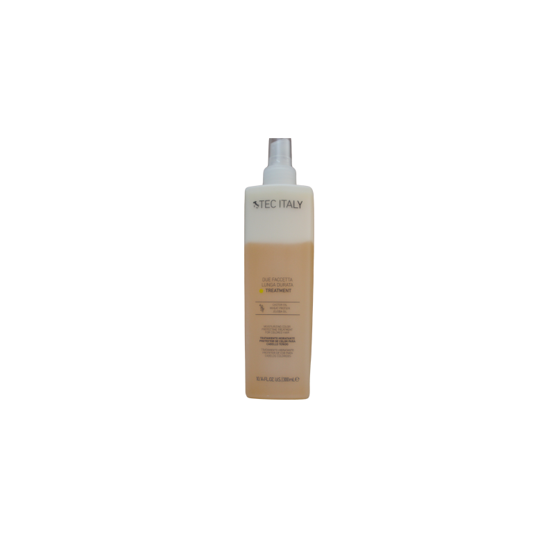 Due faccetta lunga durata tratamiento dos fases especial protege el cabello teñido 300ml