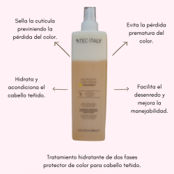 Due faccetta lunga durata tratamiento dos fases especial protege el cabello teñido 300ml