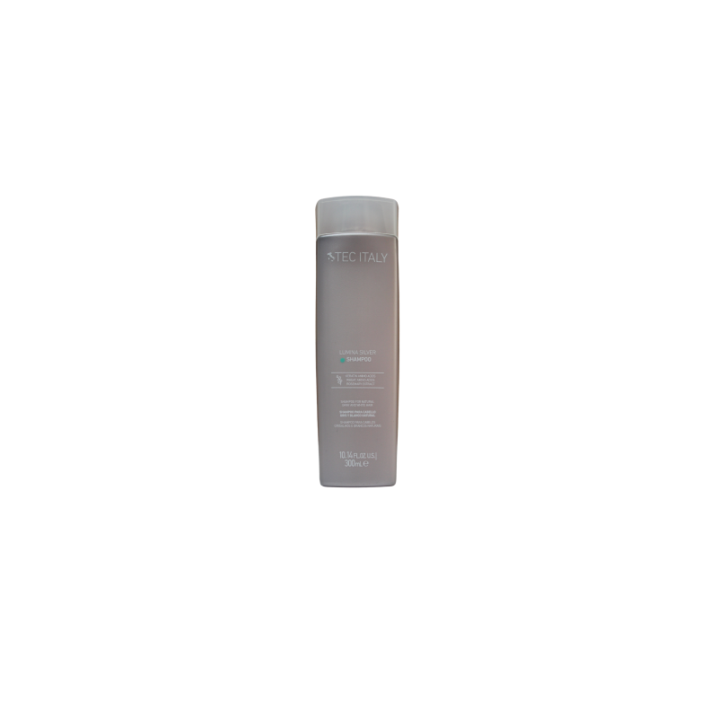 Lumina silver shampoo elimina los tonos amarillos en cana 300ml