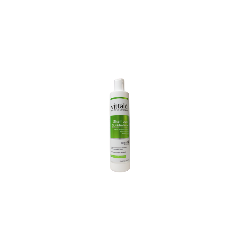 Shampoo biohidratante revitaliza el cabello, libre de sulfatos y parabenos 320ml
