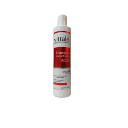 shampoo intensificador rojo, libre de sal y parabenos 320ml