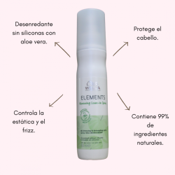Elements leave in spray, desenreda, controla la estática y el frizz 150ml