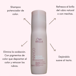 Invigo shampoo potencionador con pigmentos de color 250ml