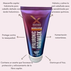 Mascarilla capilar de acido hialuronico 200g