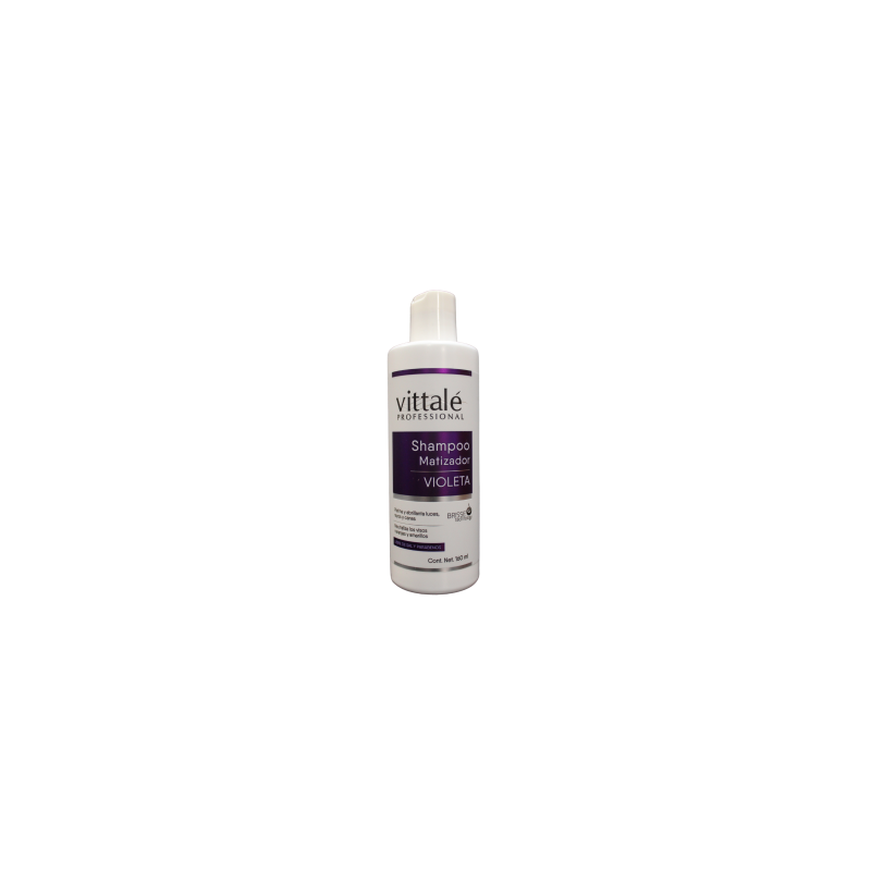 Shampoo matiz violeta platina y abrillanta luces, rayos y canas 160ml