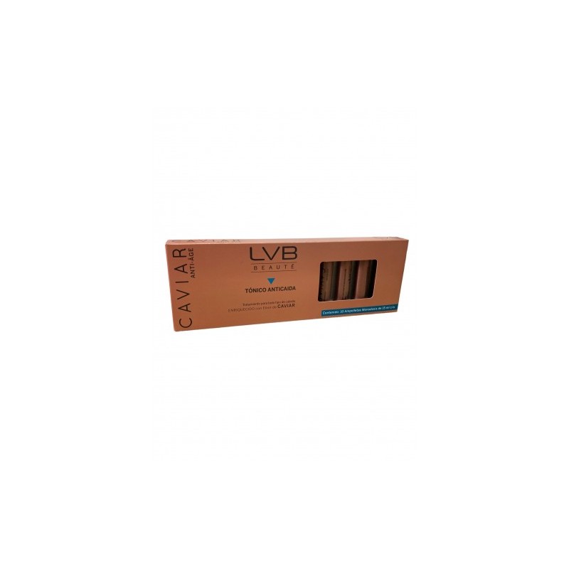Ampolleta Anticaída estimula y acelera el crecimiento del cabello 10x15ml - LVB Beauté