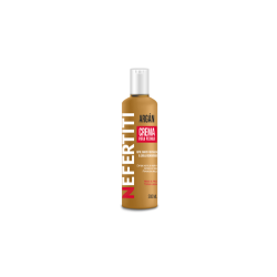 Línea argán Crema para peinar con aceite de suaviza y revitaliza, reduce el frizz 300ml - Nefertiti