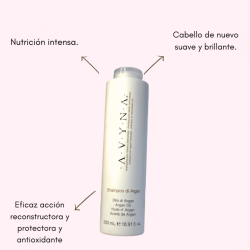 Di Argán Shampoo nutre intensamente, aporta brillo e hidratación 500ml