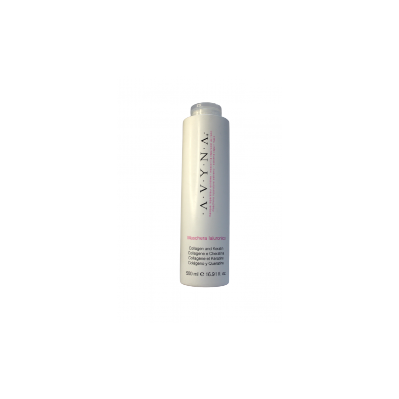 Ialuronico Maschera repara cabello dañado, nuetre e hidrata 500ml