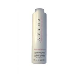 Ialuronico Maschera repara cabello dañado, nuetre e hidrata 500ml