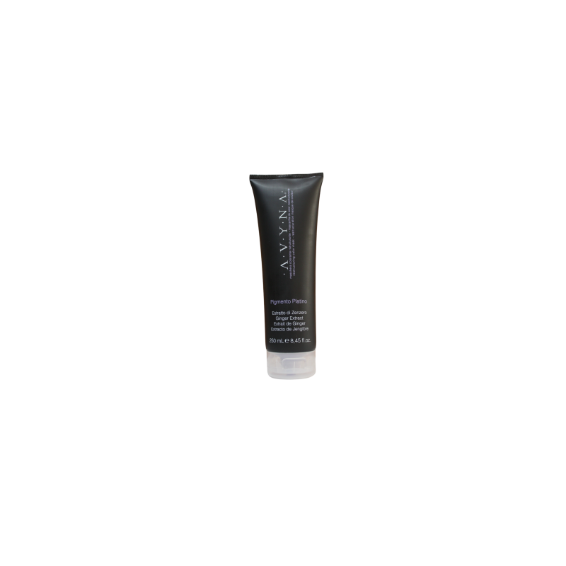 Zenzero maschera colorante Platino reestructura e intensifica el color cosmético y nutre el cabello 250ml