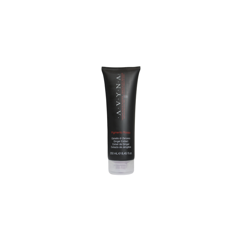 Zenzero maschera colorante Rosso reestructura e intensifica el color cosmético y nutre el cabello 250ml