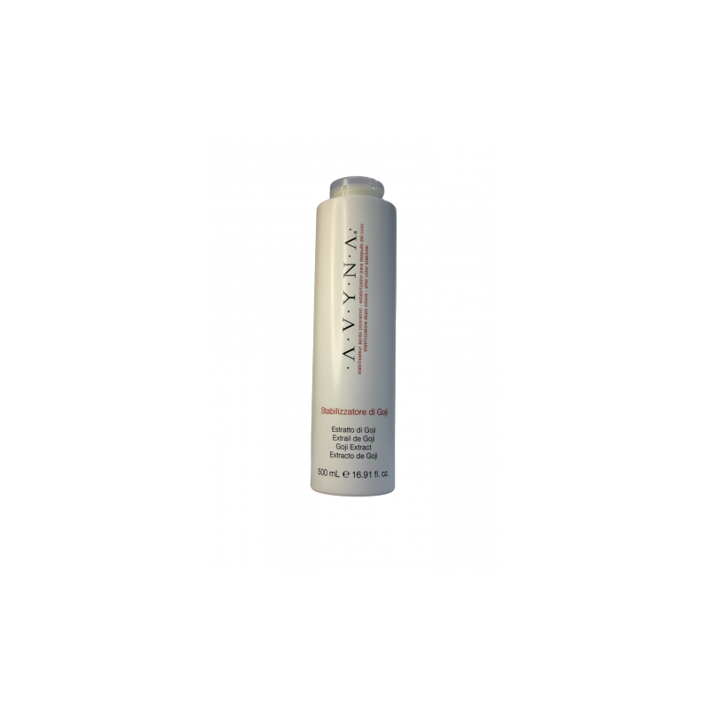 Di Goji Stabilizzatore equilibra el PH, para utilizar después de cualquier proceso químico 500ml