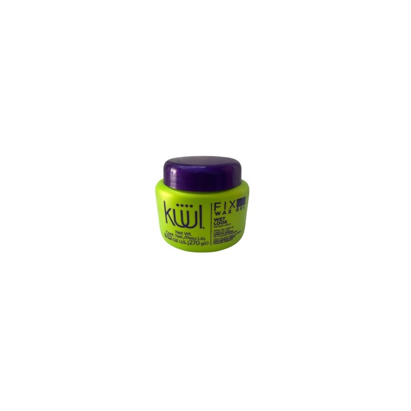 Cera gel Fix me Wax Wet Look fijación inmendiata no residuos no grasoso 270g - Kuul