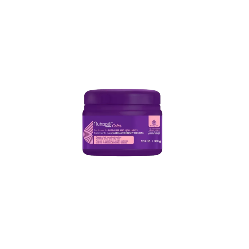 Tratamiento para cabello teñido y mechas 360g - Nutrapél