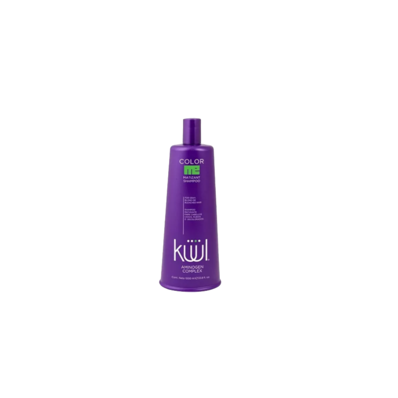 Color Me shampoo Matiz cabellos canos, rubios o decolorados, neutraliza amarillos 1L - Kuul