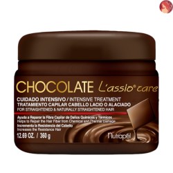 Lassio mascarilla Repara la fibra capilar de daños químicos y térmicos 360g-Nutrapel