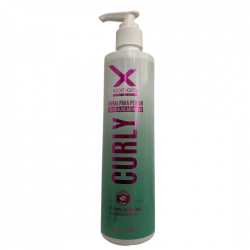 Crema para peinar Curly humecta y define rizos, efecto satinado 250g - Xiomara