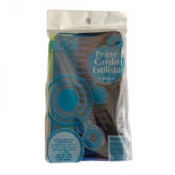 Peine Cardo Estilista - Mopi 6 piezas