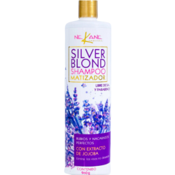 Shampoo matiz Silver Blond Elimina visos en cabello rubio y nacarado 960ml
