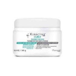 Curly mascarilla Tratamiento para cabello rizado. 360g-Nutrapel