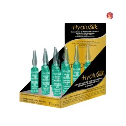 Hyalusilk ampolletas hidratantes para cabello seco y maltratado 12*15ml-Nutrapel