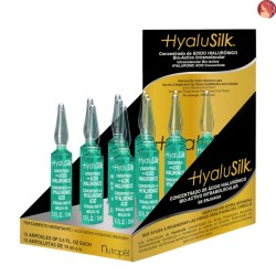 Hyalusilk ampolletas hidratantes para cabello seco y maltratado 12*15ml-Nutrapel