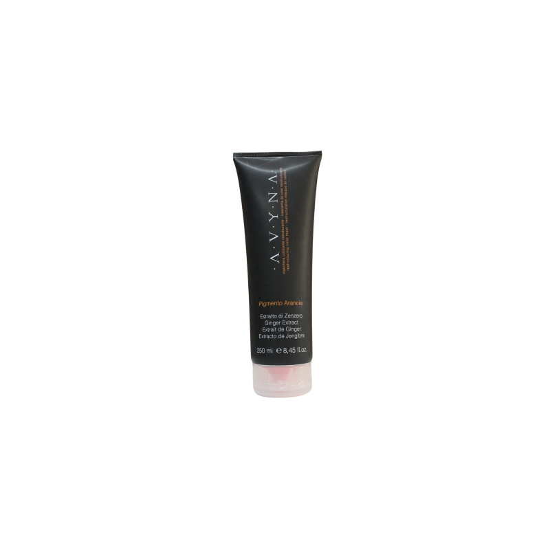 Zenzero Maschera colorante Arancia reestructura e intensifica el color cosmético y nutre el cabello 250ml