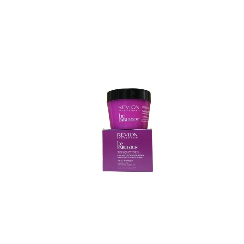 Be Fabulous cabello normal Mascarilla hidrata, suaviza y brillo natural 200 ml - Revlon