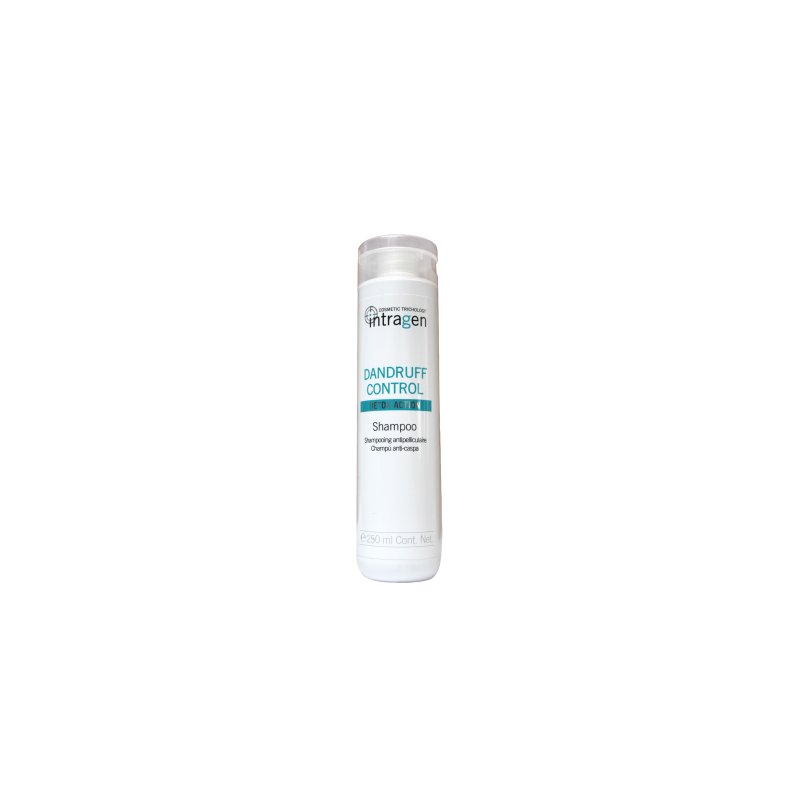Intragen Shampoo Dandruff Control Shampo anticaspa ayuda a limpiar y purificar el cabello y el cuero cabelludo 250ml - Revlon