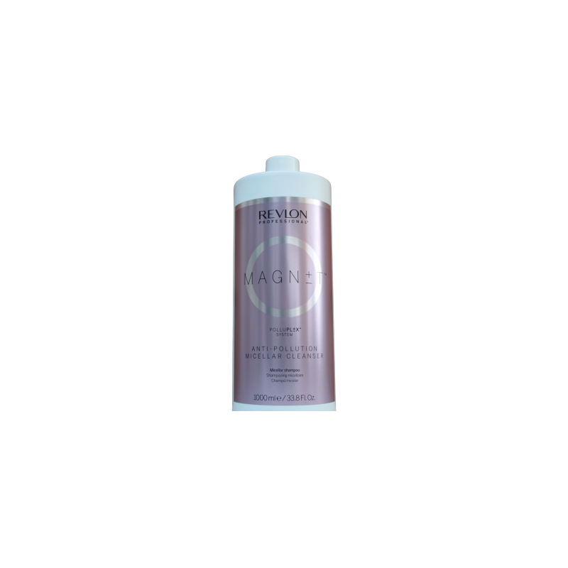 Magnet Anti Pollu Mic Cleanser Shampoo nutritivo como refrescante adecuado para todo tipo de cabello 1L- Revlon